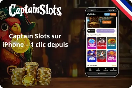 Installation de Captain Slots pour les utilisateurs iOS